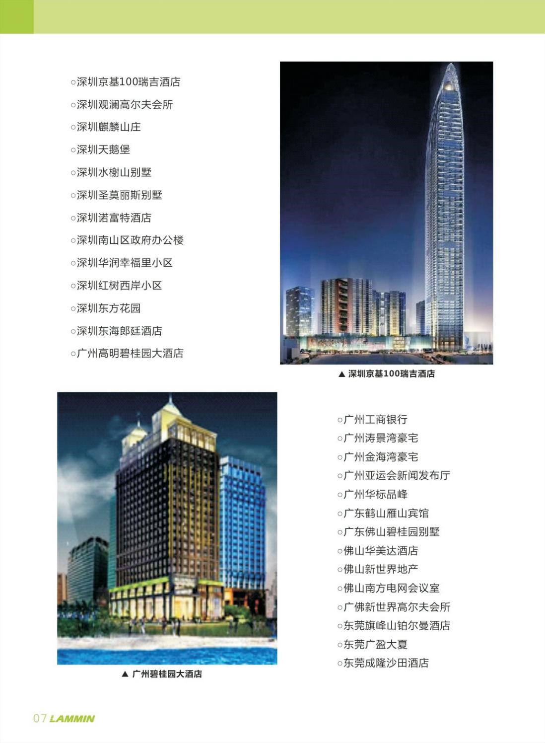 莱明项目集锦一